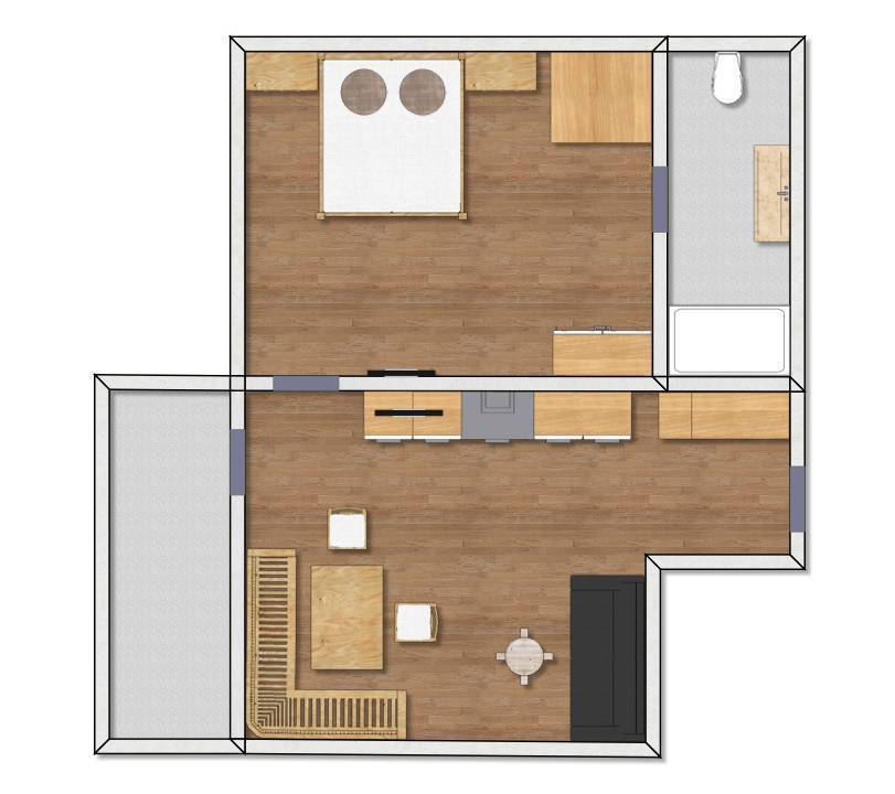 Brandhof Ischgl Appartements Zimmerplan